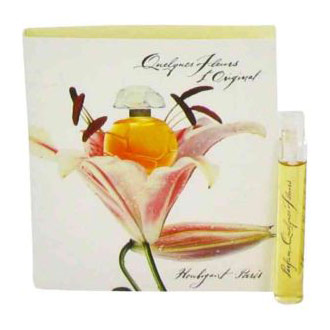 Quelques Fleurs Perfume for Women, Vial (Sample), 0.03 oz, Houbigant