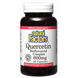 Natural Factors Quercetin Bioflavonoid 60 Capsules, Natural Factors