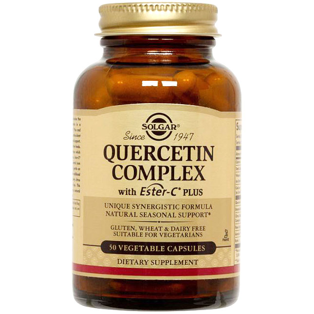 Quercetin Complex, 100 Vegetable Capsules, Solgar