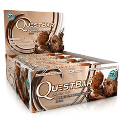QuestBar Protein Bar, Double Chocolate Chunk, 12 Bars, Quest Nutrition