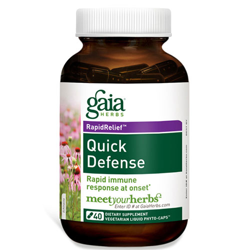 Quick Defense, 40 Liquid Phyto-Caps, Gaia Herbs