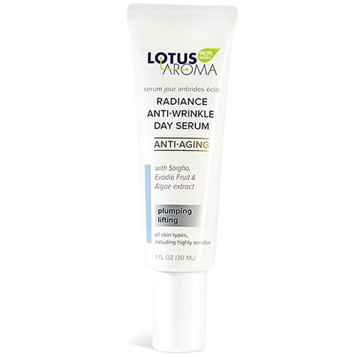 Lotus Aroma Radiance Anti-Wrinkle Day Serum, 1 oz, Lotus Aroma