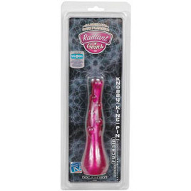 Doc Johnson Radiant Gems King Pin Knobby - Fuchsia, Doc Johnson