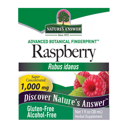 Raspberry Leaf Alcohol Free Extract Liquid 1 oz from Natures Answer