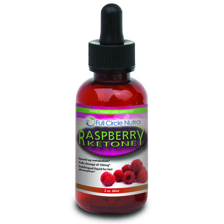 Full Circle Nutra Raspberry Ketone Liquid Diet Drops, 2 oz, Full Circle Nutra