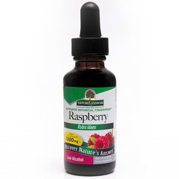 Raspberry Leaf Extract Liquid 1 oz from Natures Answer