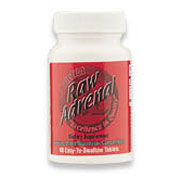 Raw Adrenal 200 mg, 60 Tablets, Ultra Enterprises