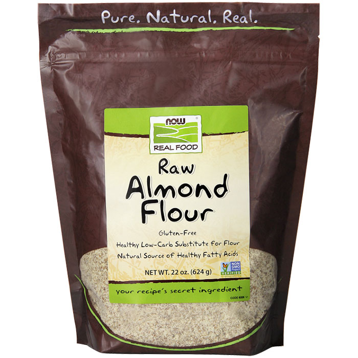 Raw Almond Flour, Non-GMO, 22 oz, NOW Foods