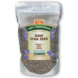 Raw Chia Seed, 16 oz, Health From The Sun