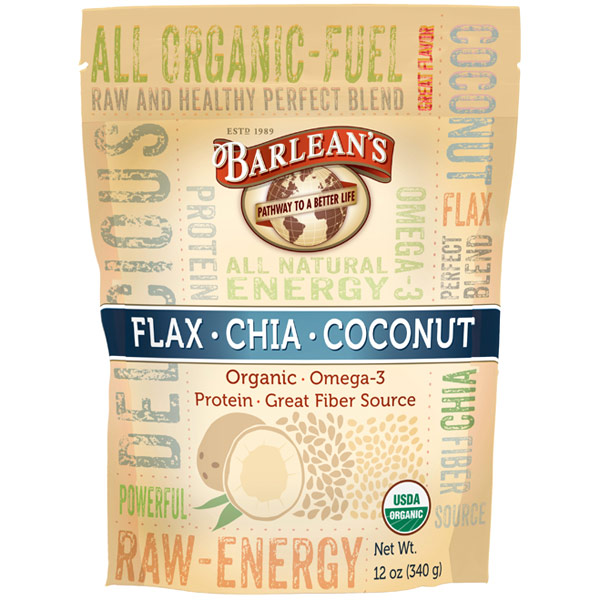 Raw Energy, Organic Superfood Mix, Pouch, 12 oz, Barleans Organic Oils