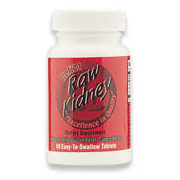 Raw Kidney 200 mg, 60 Tablets, Ultra Enterprises