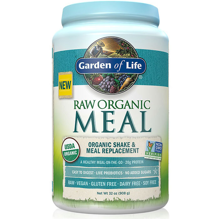 RAW Meal, Organic Meal Replacement Shake, 32 oz (908 g), Garden of Life