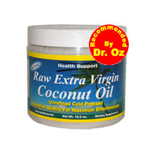 Health Support Raw Unrefined Coconut Oil - 15.3 fl oz