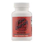 Raw Ovarian 200 mg, 60 Tablets, Ultra Enterprises