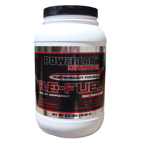 Re-Fuel, Post-Workout Formula, 3.4 lb, Powerlab Nutrition