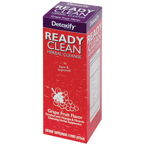 Ready Clean Drink, Grape Flavor, 16 oz, Detoxify Brand