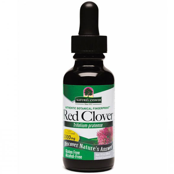 Nature's Answer Red Clover Alcohol Free Extract Liquid 1 oz from Nature's Answer