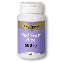 Thompson Nutritional Red Yeast Rice 600mg 60 caps, Thompson Nutritional Products