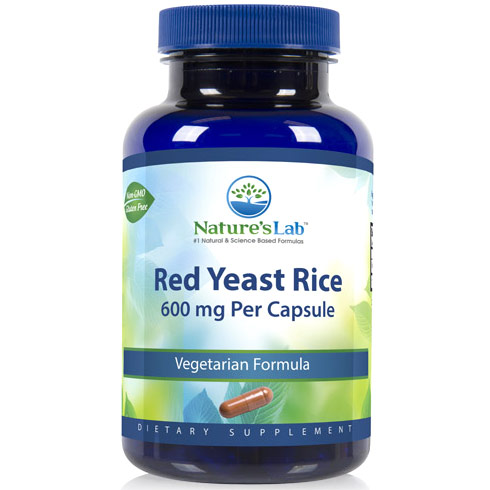 Red Yeast Rice 600 mg, 60 Capsules, Natures Lab