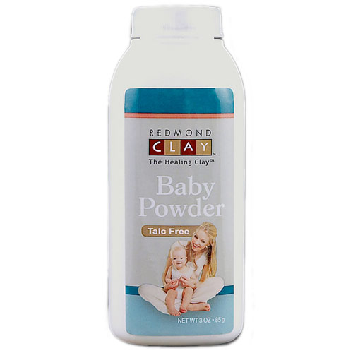 Redmond Clay Baby Powder, 3 oz, Redmond Trading Company