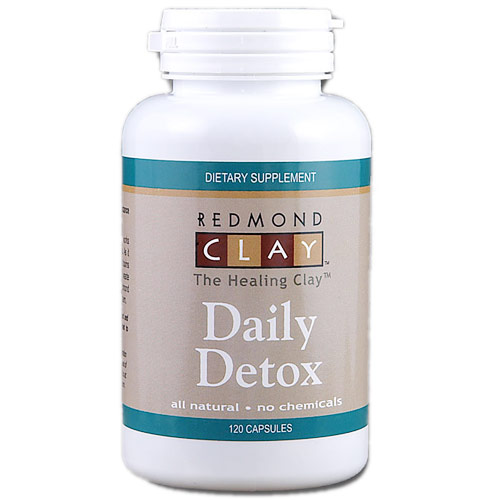 Redmond Trading Company Redmond Clay Daily Detox, 120 Vegi Capsules, Redmond Trading Company