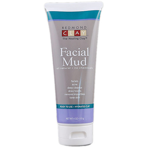 Redmond Clay Facial Mud Hydrated Clay, 4 oz, Redmond Trading Company