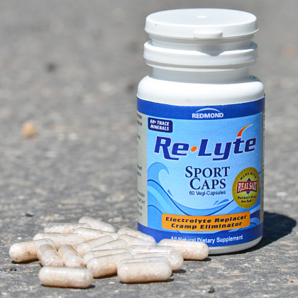 Redmond Trading Company Re-Lyte Sport Caps, Electrolyte Replacer & Cramp Eliminator, 60 Vegi Capsules, Redmond Real Salt