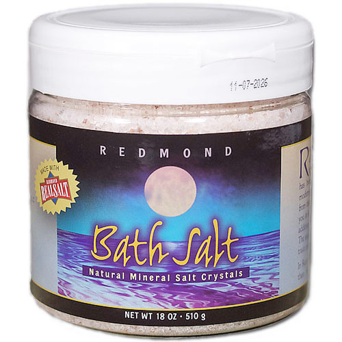 Redmond Real Salt Redmond Real Salt Bath Salt, Natural Mineral Salt Crystals, 18 oz