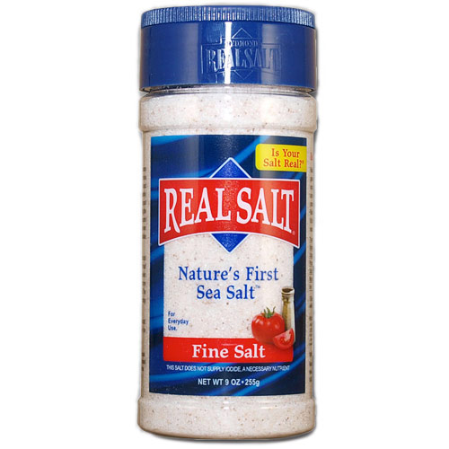 Redmond Real Salt Redmond Real Salt Fine Salt Shaker, Nature's First Sea Salt, 9 oz