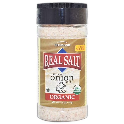 Redmond Trading Company Redmond Real Salt Organic Onion Salt, 8.25 oz, Redmond Trading Company