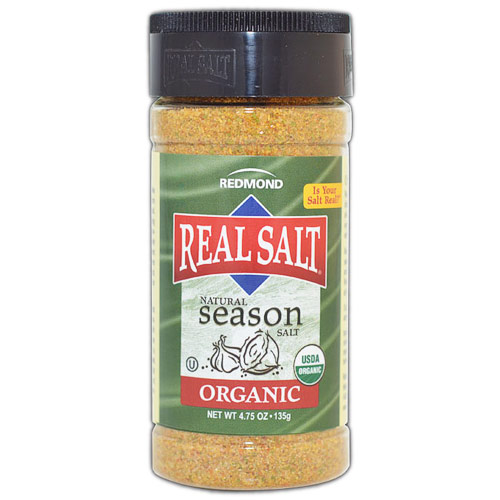 Redmond Trading Company Redmond Real Salt Organic Season Salt, 4.1 oz, Redmond Trading Company