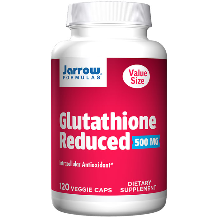 Reduced Glutathione 500 mg, 120 Capsules, Jarrow Formulas