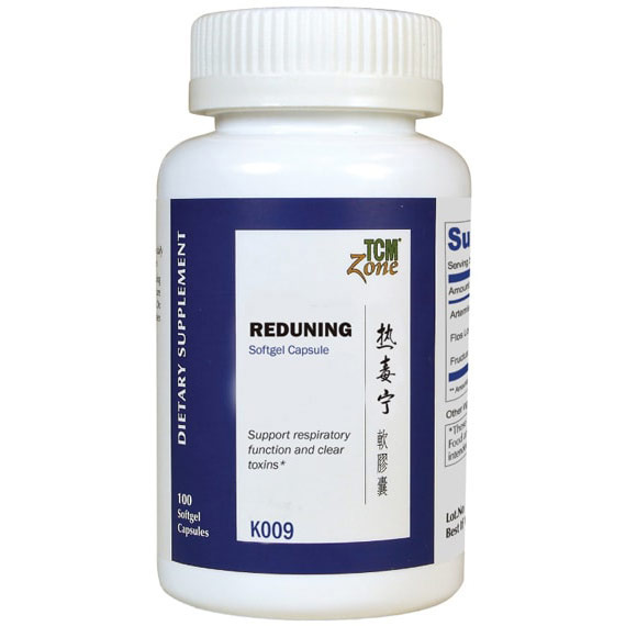 Reduning, Respiratory Support, 100 Softgel Capsules, TCMzone