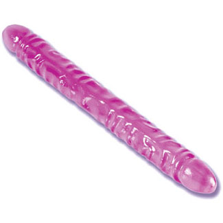 Reflective Gel Veined Double Dong 18 Inch, California Exotic Novelties