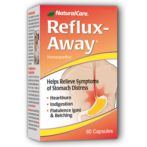 Reflux-Away (Stomach Distress) 60 caps from NaturalCare