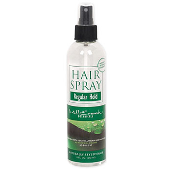 Regular Hold Hair Spray, 8 oz, Mill Creek Botanicals