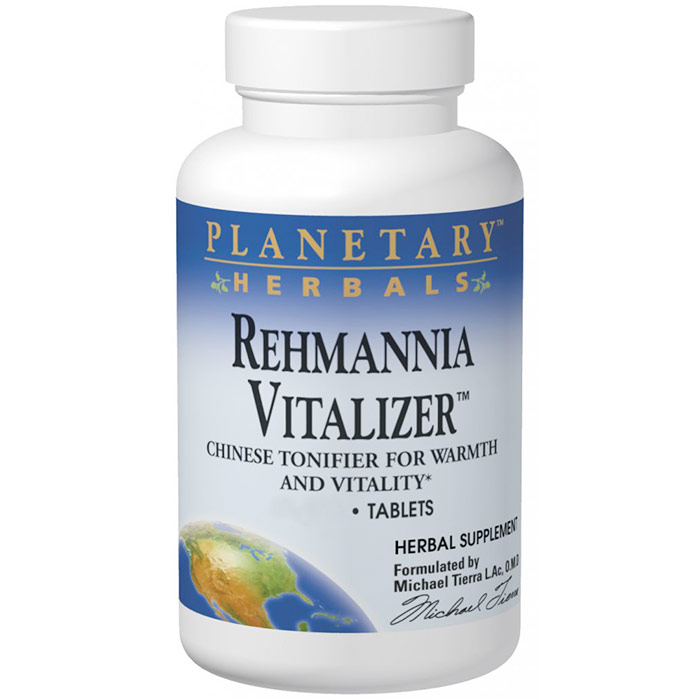 Planetary Herbals Rehmannia Vitalizer (Ba Wei Di Huang Wan) 75 tabs, Planetary Herbals