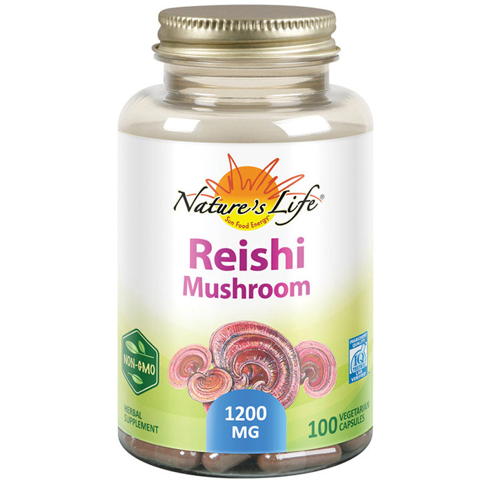Reishi Mushroom 100 caps from Natures Herbs