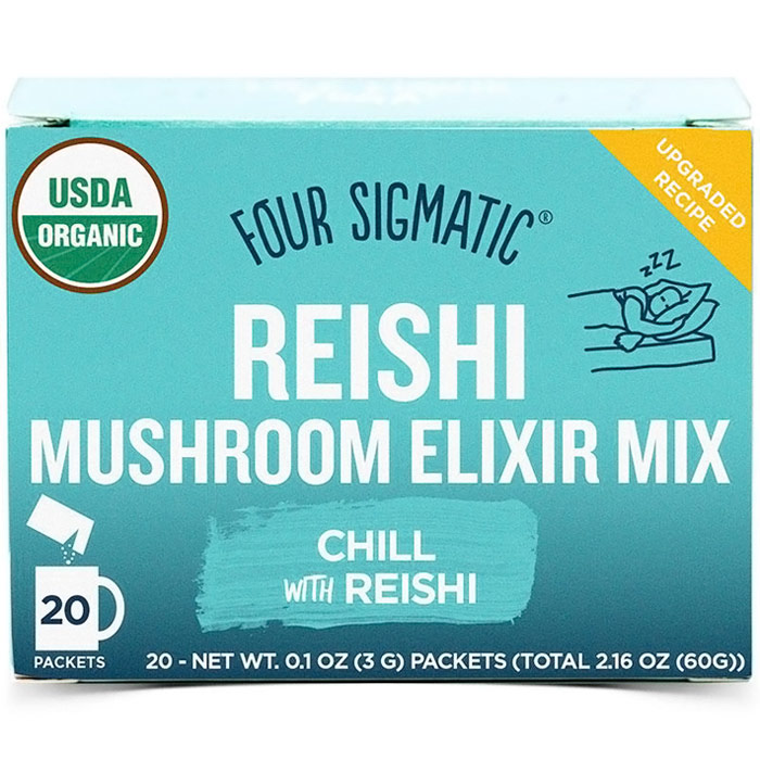 Reishi Mushroom Elixir Mix, 20 Packets, Four Sigmatic
