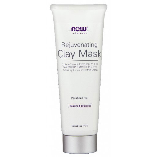 NOW Foods Rejuvenating Facial Clay Mask, 4.5 oz, NOW Foods