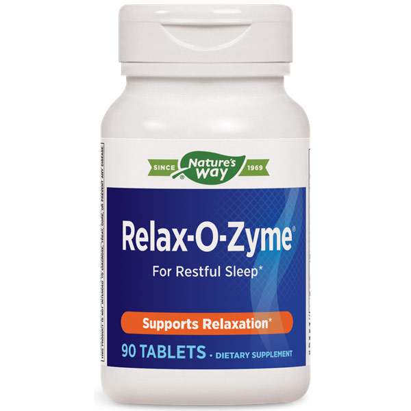 Relax-O-Zyme, Stress & Sleep, 90 Tablets, Enzymatic Therapy