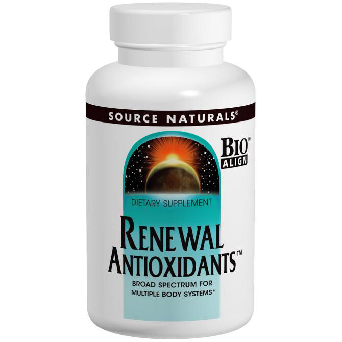 Renewal Antioxidants, 30 Tablets, Source Naturals