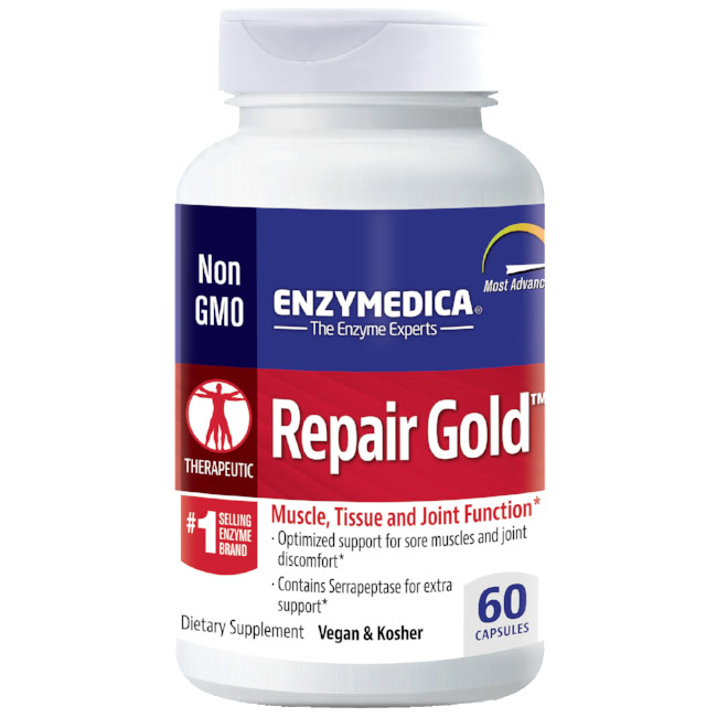 Repair Gold, Joint & Muscle Support, 60 Capsules, Enzymedica
