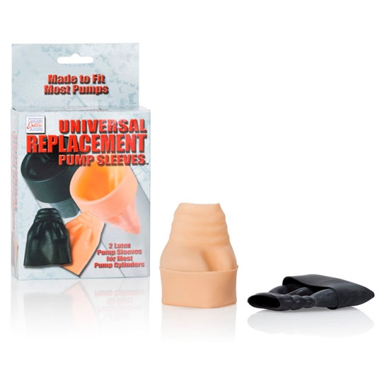 Universal Replacement Pump Sleeves, Fit Most Penis Pumps, California Exotic Novelties