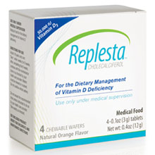 Replesta Cholecalciferol (Vitamin D3), 4 Wafers, Everidis Health Sciences