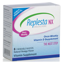 Replesta NX, Once Weekly Vitamin D Supplement, 8 Wafers, Everidis Health Sciences