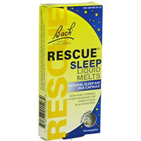 Rescue Sleep Liquid Melts, 28 Capsules, Bach Flower Essences