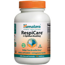RespiCare, For Optimum Breathing, 120 Vegetarian Capsules, Himalaya Herbal Healthcare