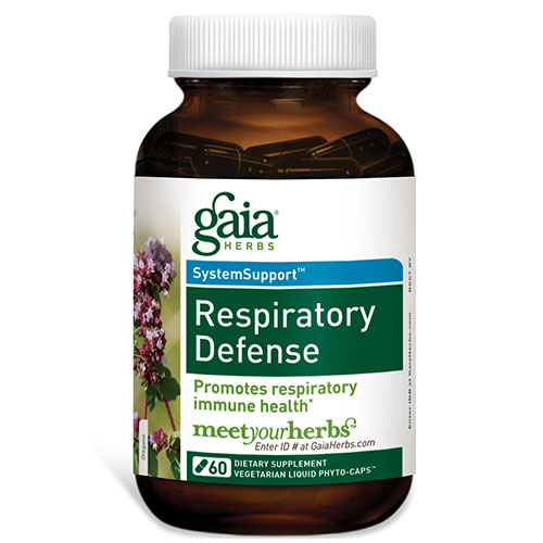 Gaia Herbs Respiratory Defense, 60 Liquid Phyto-Caps, Gaia Herbs