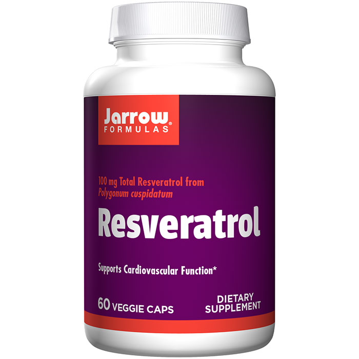 Resveratrol 100, 60 Capsules, Jarrow Formulas